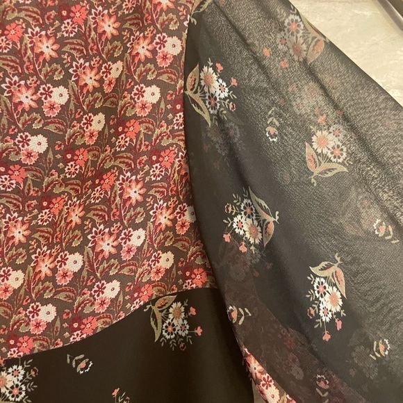 NWT Rebecca Minkoff Paisley Romantic Boho Flutter Sleeve Top Size Small - Picture 5 of 12